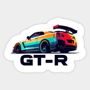 Nissan GTR Sticker